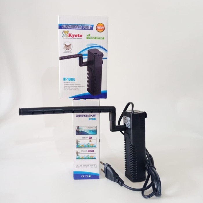 Mesin Pompa Aquarium Celup Internal Filter KYOTO KT 1000L 3 Watt
