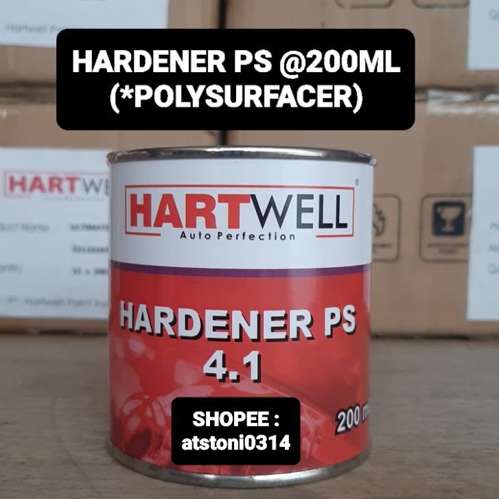 Hartwell Hardener PS @200ml (*Untuk Epoxy Polysurfacer)