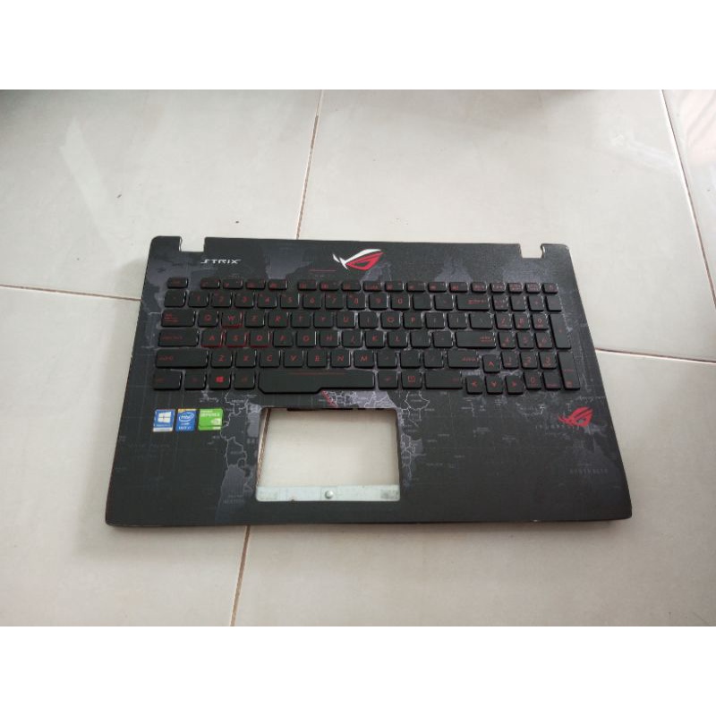 casing palmrest upper atas laptop asus ROG GL553 GL553V