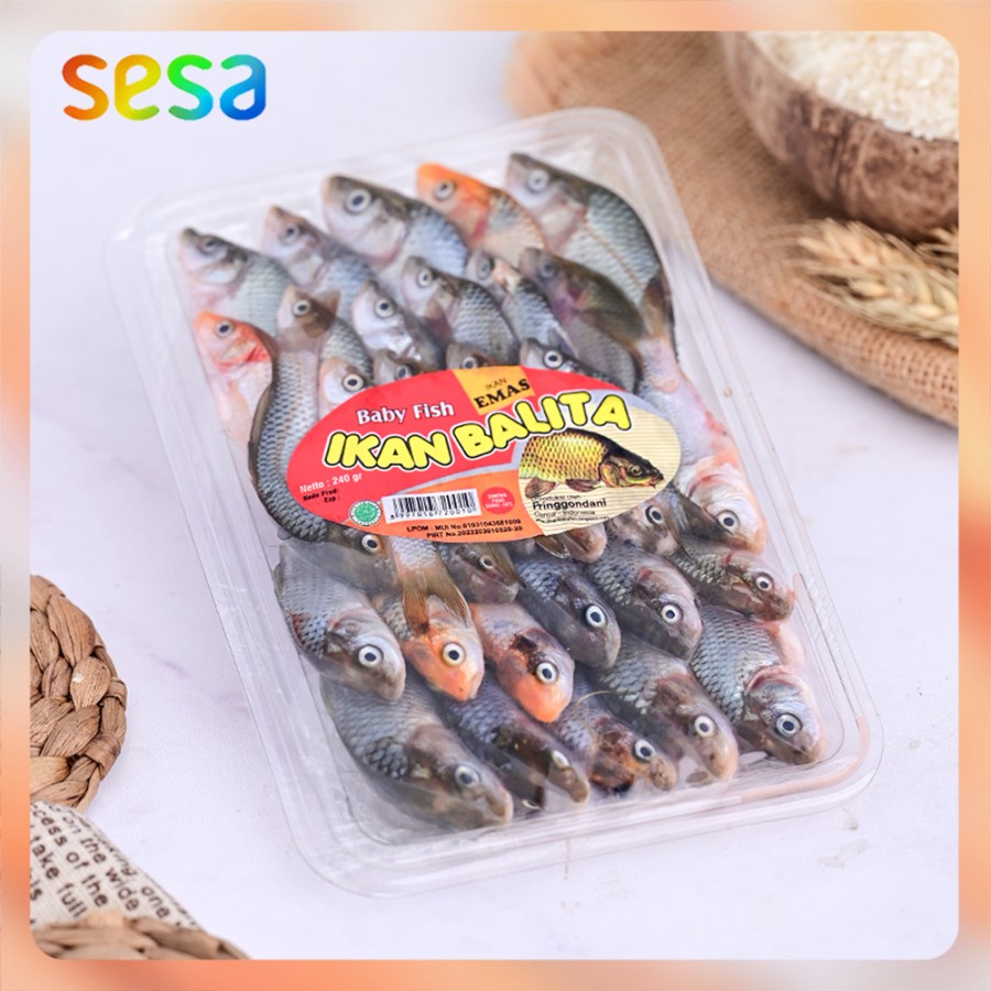 

Ikan Balita Mas Frozen 240 g