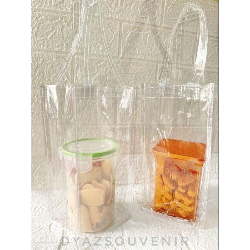 SOUVENIR TERMURAH Tas Mika Kado Tas Hampers Goodiebag Termos Botol