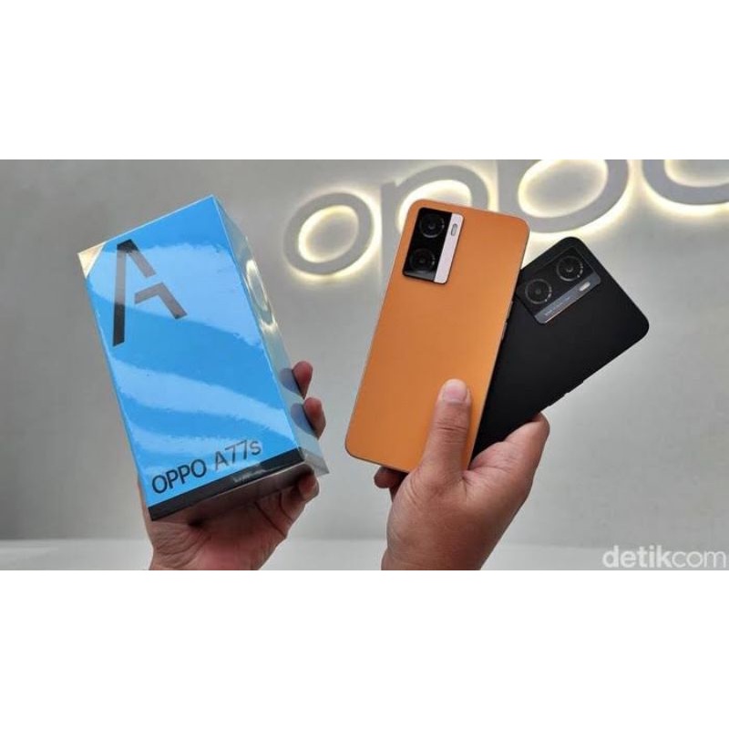 OPPO A77S ORI NEW 2022 RAM 8/128 GARANSI RESMI OPPO INDONESIA
