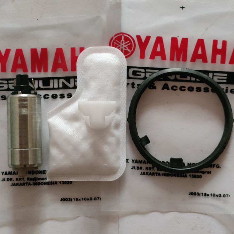 paket rotak+filter+seal pompa bensin r15 semua versi v1 v2 v3 dinamo fuel pump r15