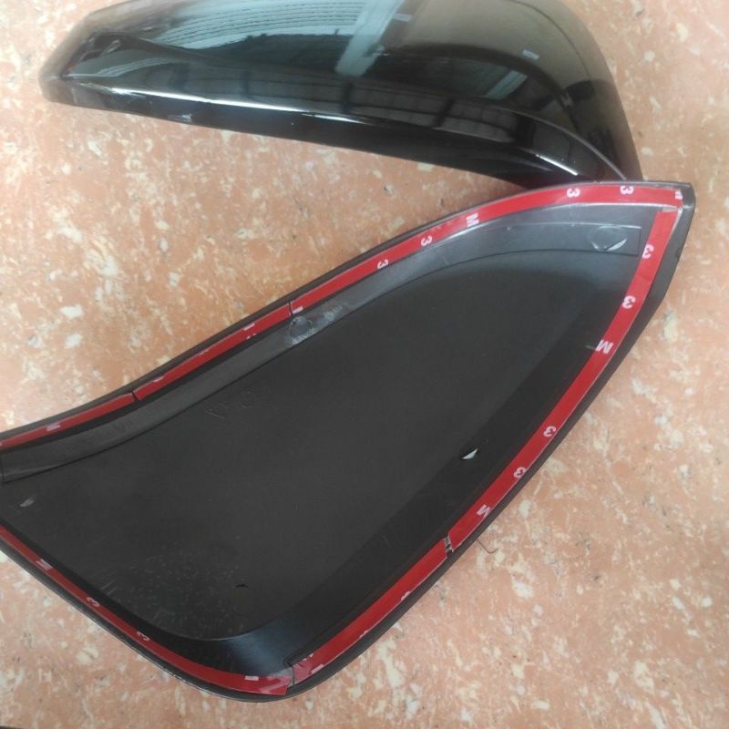 MIRROR Cover TUTUP spion TOYOTA INOVA INNOVA REBORN / ALL NEW FORTUNER / VRZ 2016 sd 2022 CHROME CROME hitam doff glossy black piano 2019 2018 2017 2020 2021