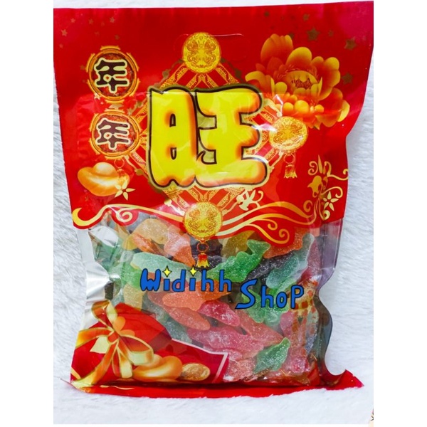 Permen Jelly Malaysia 800gram / Gula Lembit / Jelly Drops / Permen Jelly Imlek / Cny Hampers / Hampers Cny / happy New Years Hampers / Permen Imlek / Makanan Imlek