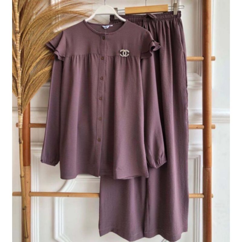 One set crinkle / one set reva crinkle airflow.