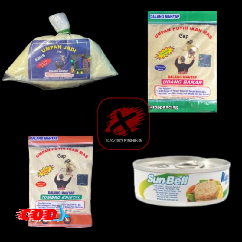 Paket Umpan Jadi Amis Udang Bakar Tombro Dalang Mantap