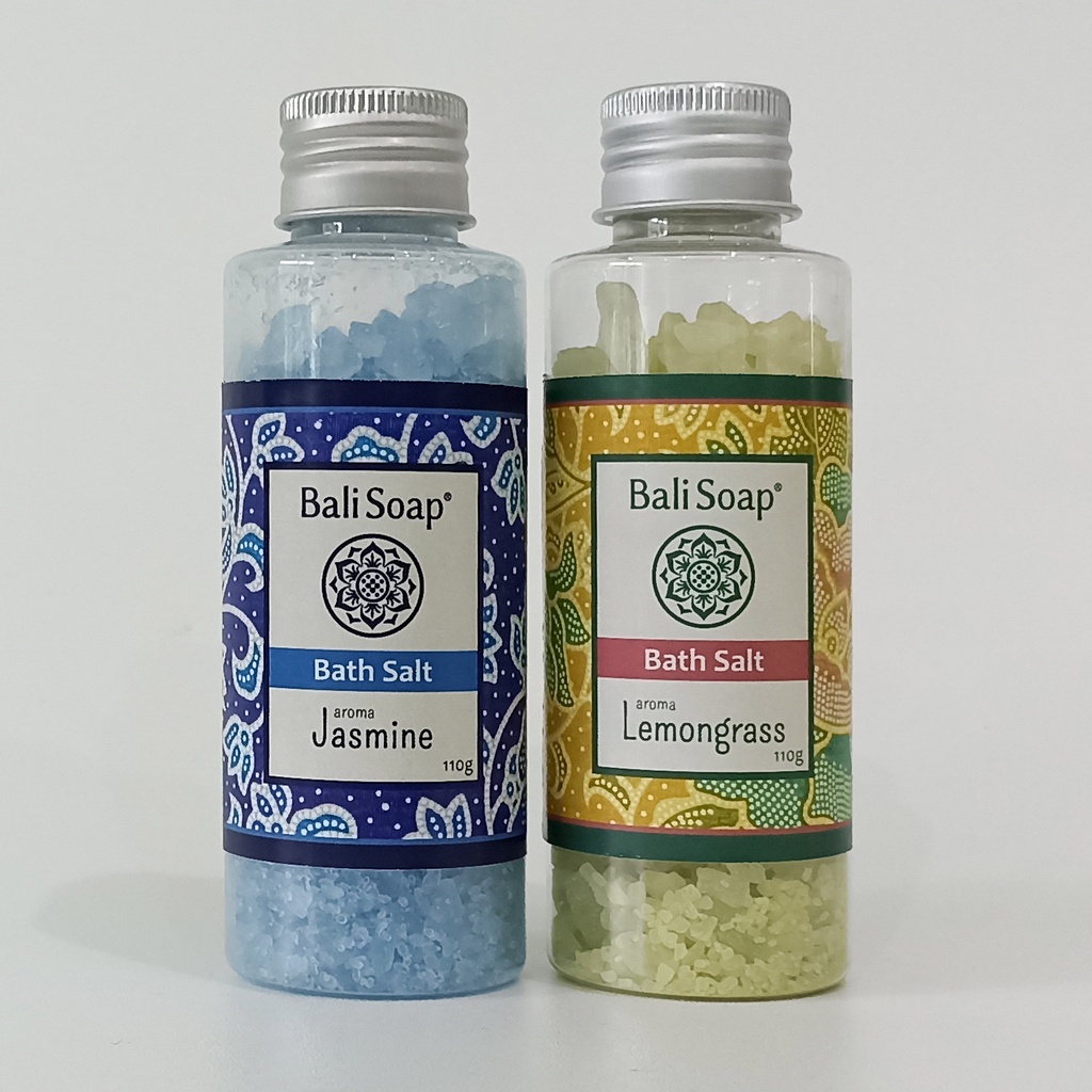 Box Set Bath Salt Jasmine - Lemongrass