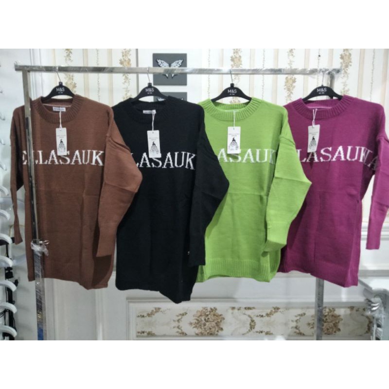 Tunik sweater Shellasaukia Turkey ORI BRAND SHELLASAUKIA