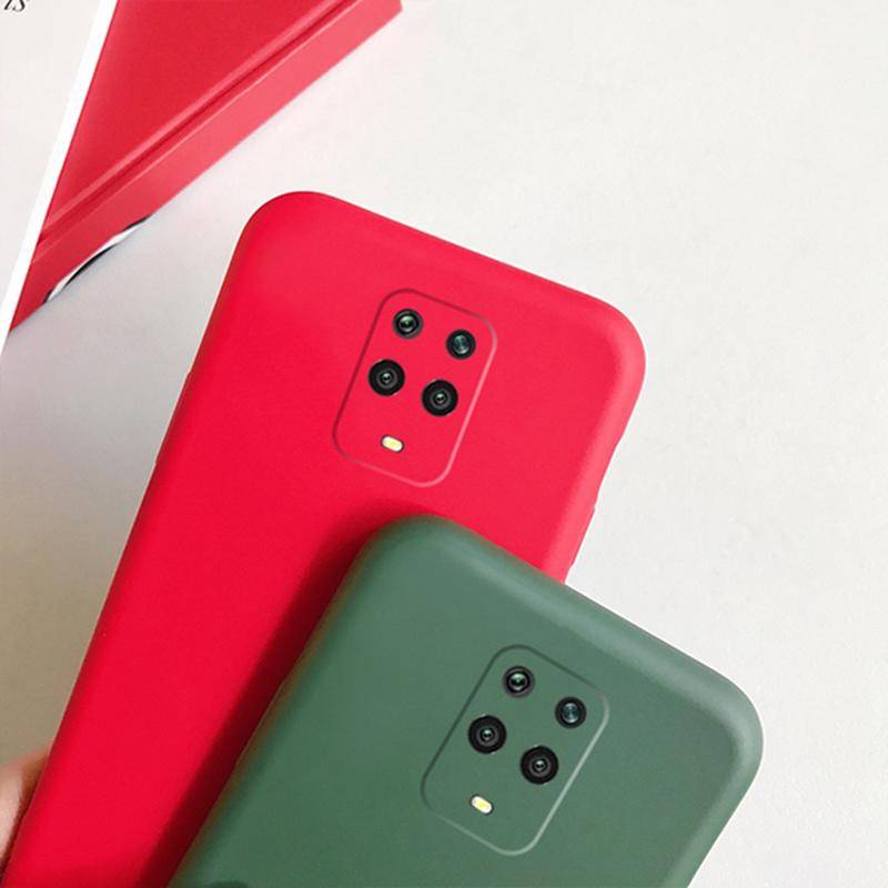 Case Silikon Cair Untuk Xiaomi Redmi Note8 8T 9 9s Pro Max 4G 5G Perlindungan Penuh Shockproof Cover Case