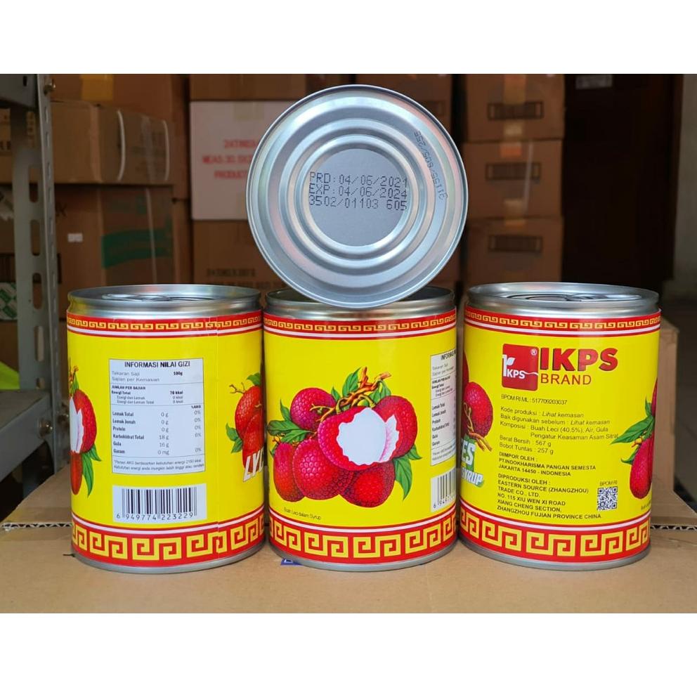 

Import Terbaik LYCHEE in Syrup / Buah Leci Kaleng 565g IKPS .,,.,.,