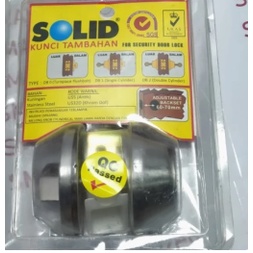 Solid DB 1 kunci tambahan DEADBOLT Single Cylinder DB1 grendel pintu