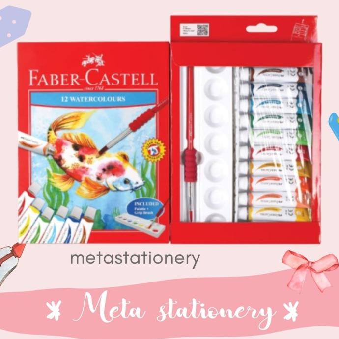 

TERLARIS CAT AIR WATERCOLOR FABER CASTELL 12 TERBAIK