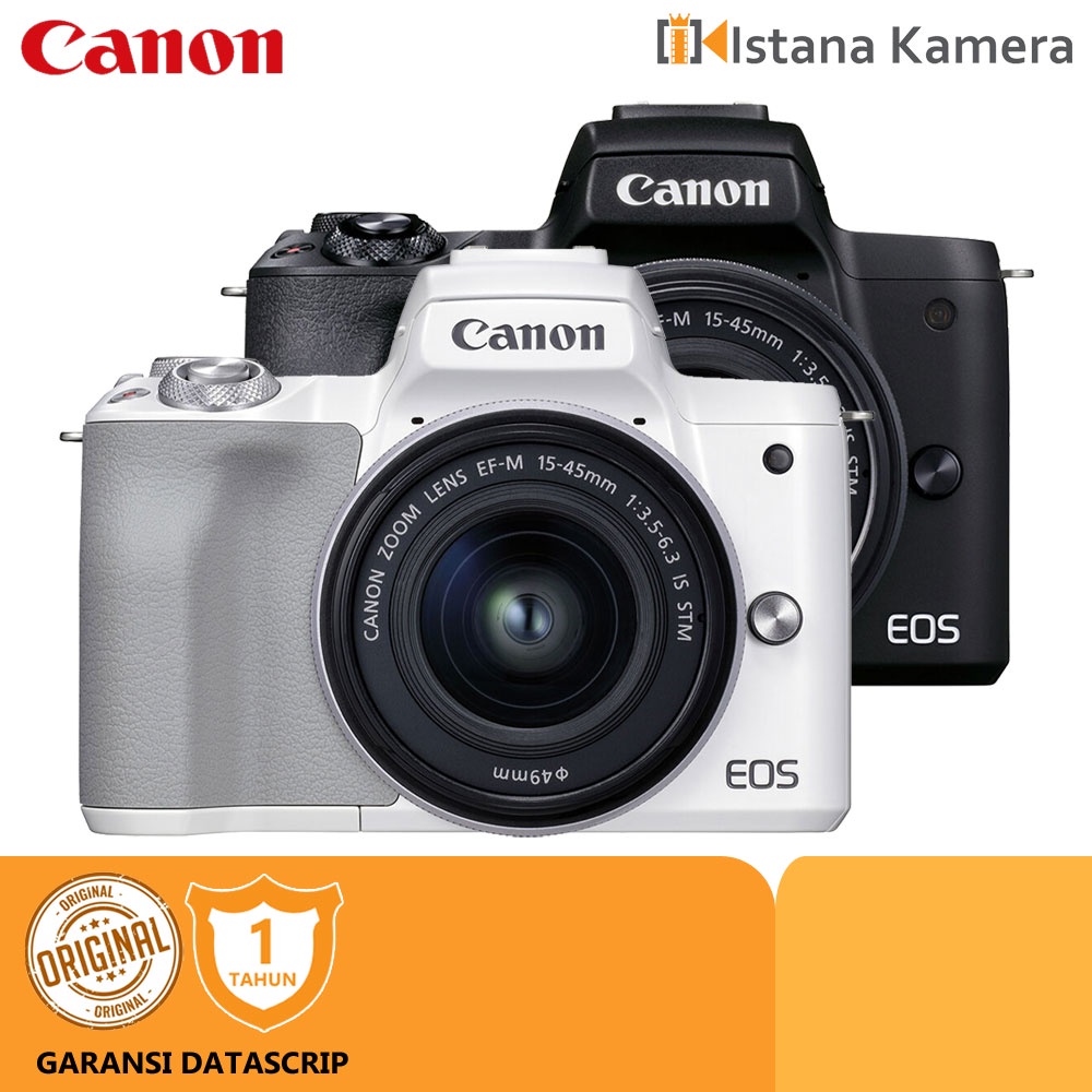 Canon EOS M50 Mark II 15-45mm Lens Mirrorless Kamera - EOS M50 II