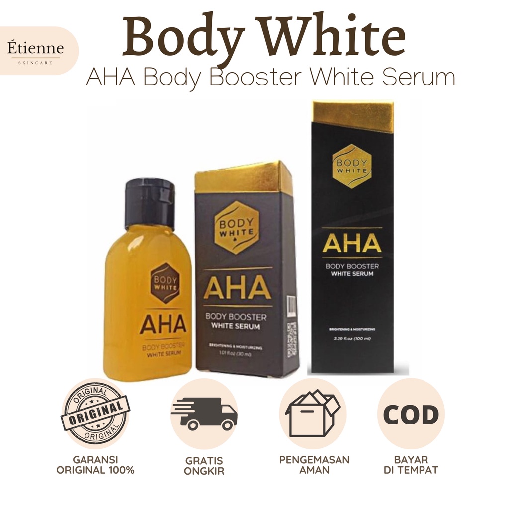 𝐑𝐀𝐃𝐘𝐒𝐀 - Body White AHA Body Booster White Serum 30ml &amp; 100ml