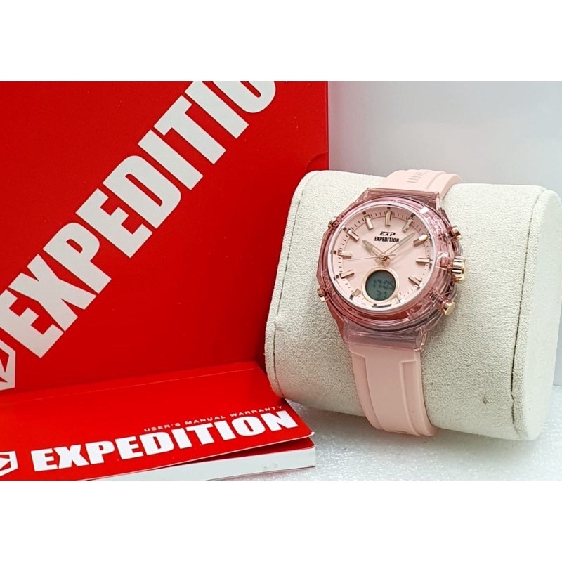 Jam tangan Expedition Exp 6831 Silicon Double time