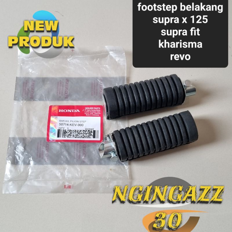 footstep step belakang supra x 125 supra x supra fit revo kalimat sepasang