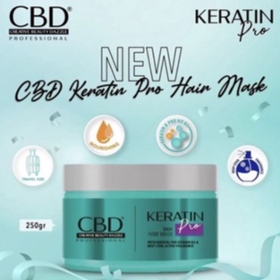 CBD PROFESIONAL KERATIN PRO DAILY HAIR MASK/ CBD HAIR MASK 250gr /Hair mask keratin 250