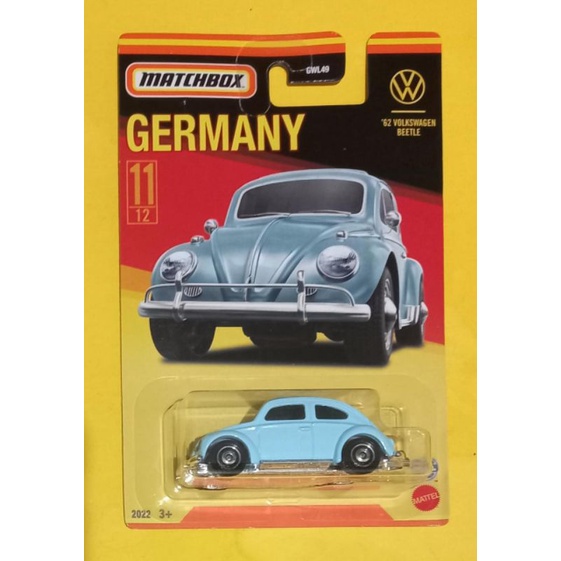 Matchbox '62 Volkswagen Beetle Germany