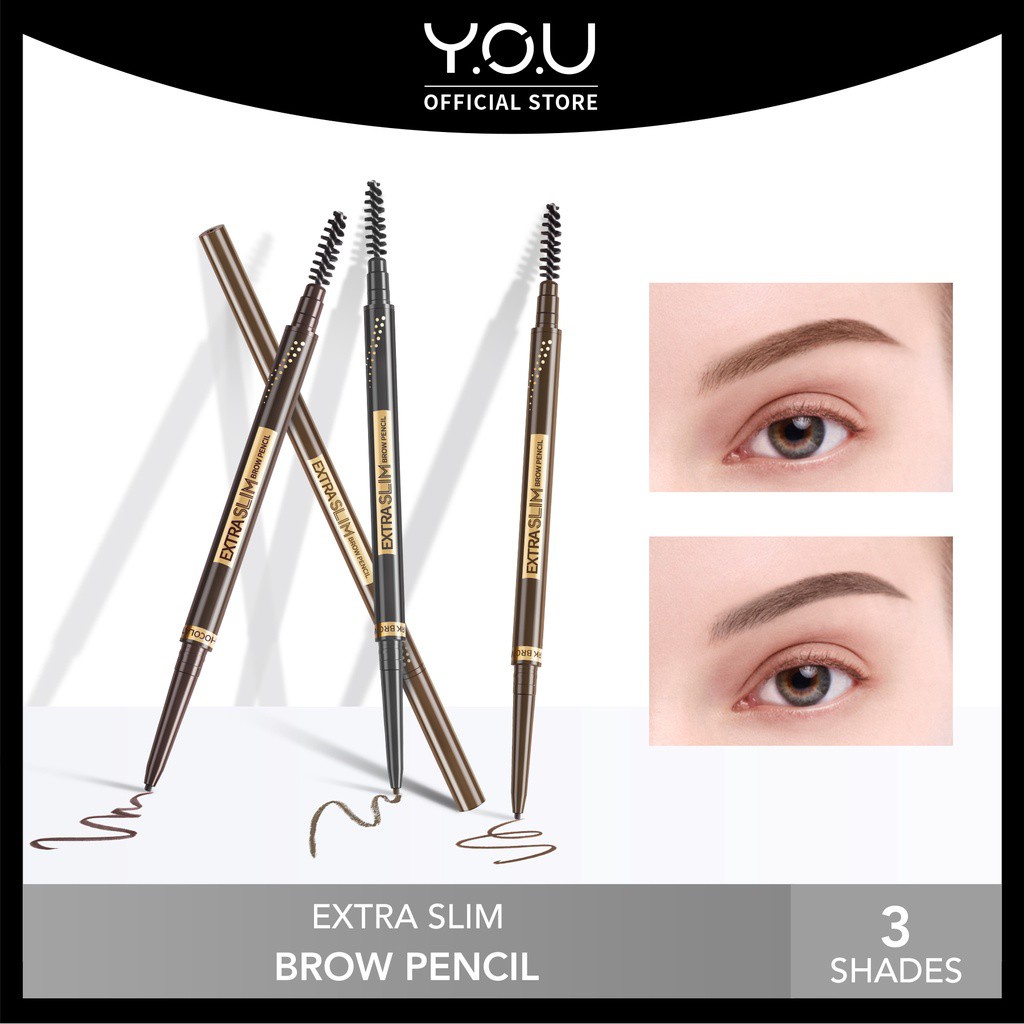 Y.O.U Extra Slim Brow Pencil - Eyebrow Pencil