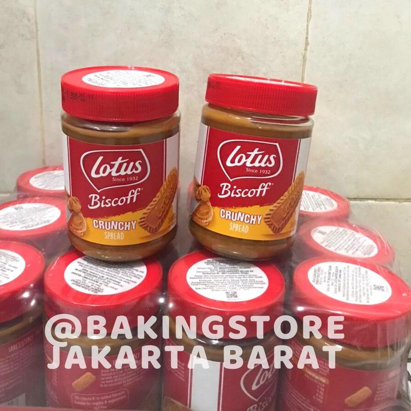 

[PRODUK 6KDQR] Lotus biscoff spread crunchy 380 gr FVR