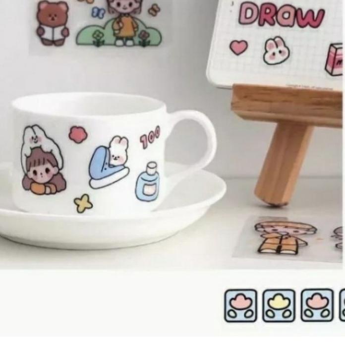 

Bagus Dipakai Isi 100 Lembar 1Kotak stiker motif momo kartun korea Lucu Anti Air Dekorasi Handbook Scrad book universal Bisa di tempel di mana saja Dekorasi DIY anti Air`