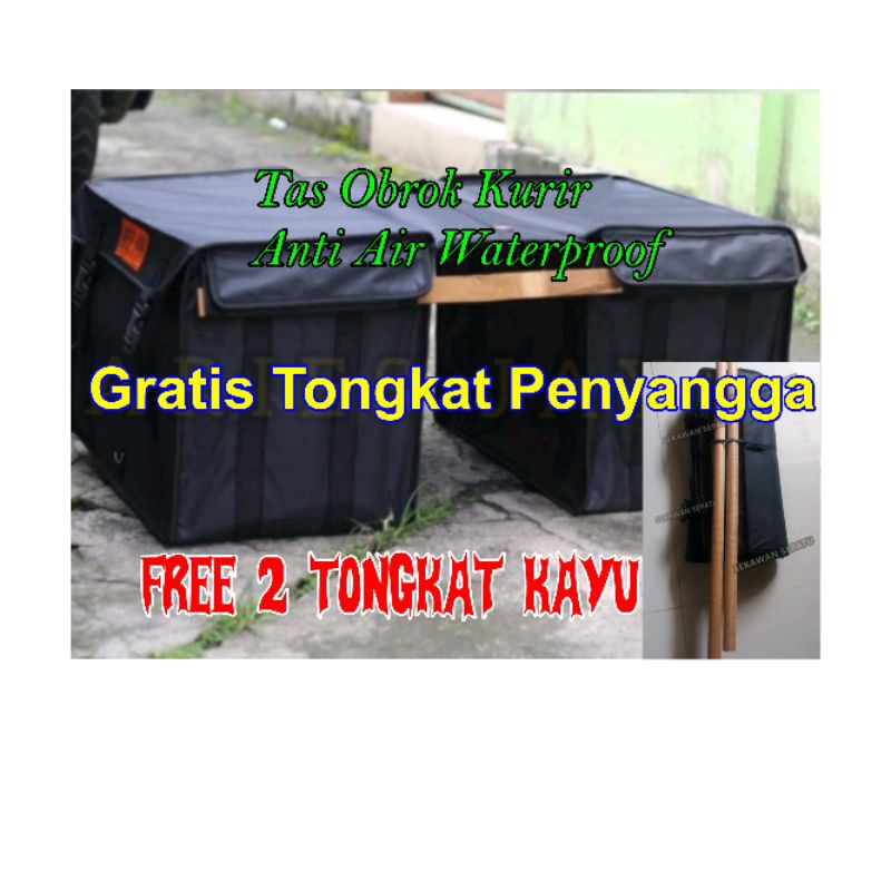 Tas Obrok Motor Anti Air Ukuran Standar Tas Kurir Keranjang Motor Tas Bronjong Tas Laundry Kranjang 