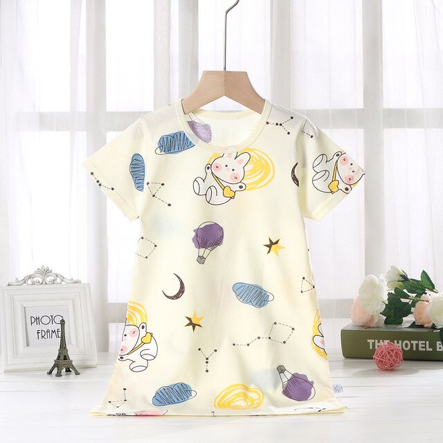 READY - dress anak perempuan lucu import / dress bayi karakter ala korea