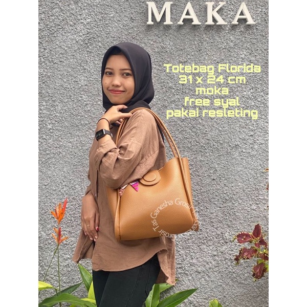 Totebag Florida Free Syal/Twilly