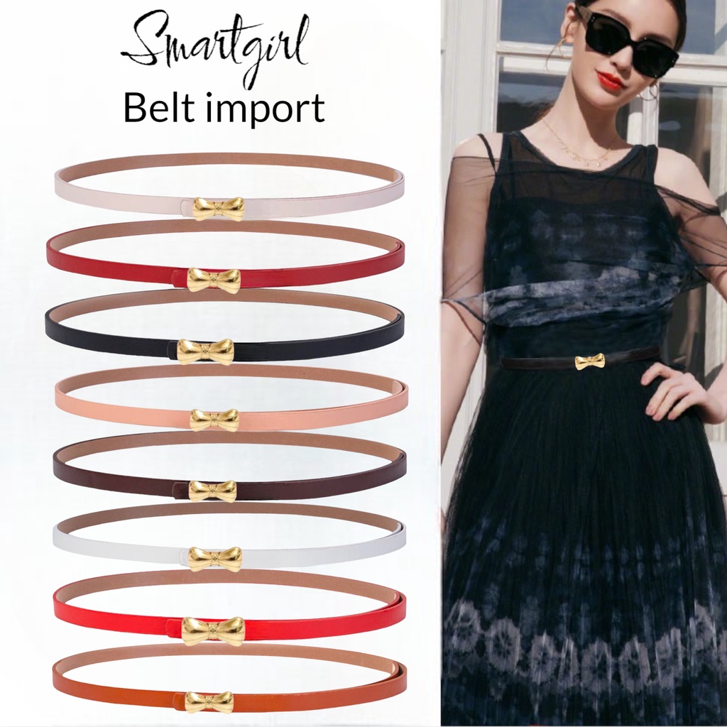 SMARTGIRL NEW IKAT PINGGANG WANITA IMPORT/TALI PINGGANG FASHION CEWEK/WOMEN BELT 00038-00045