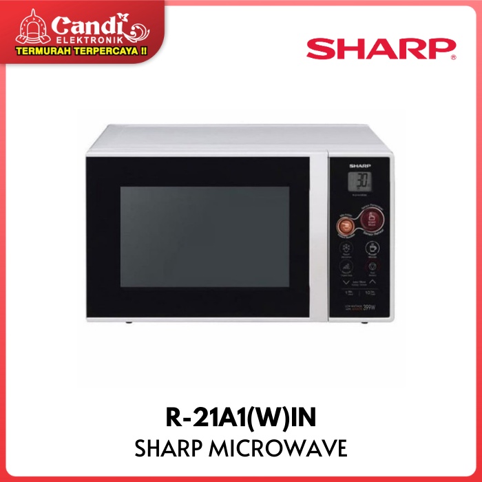 SHARP Microwave R-21A1-WIN  Low Watt Kapasitas 22 Liter R-21A1(W)IN