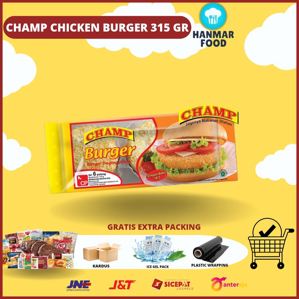 

Champ Chicken Burger 315gr