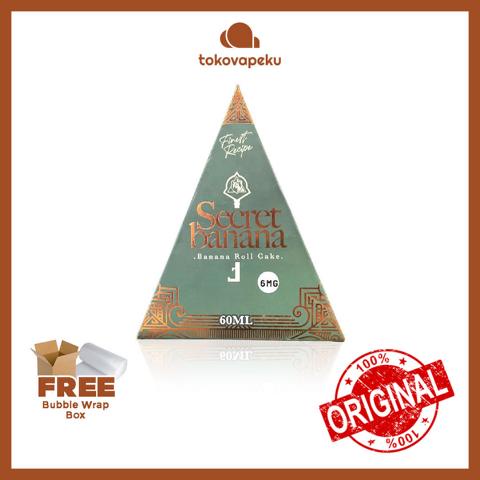 SECRET BANANA ROLL CAKE SECRET BANANA 60ML by TRILOGI BREWERY