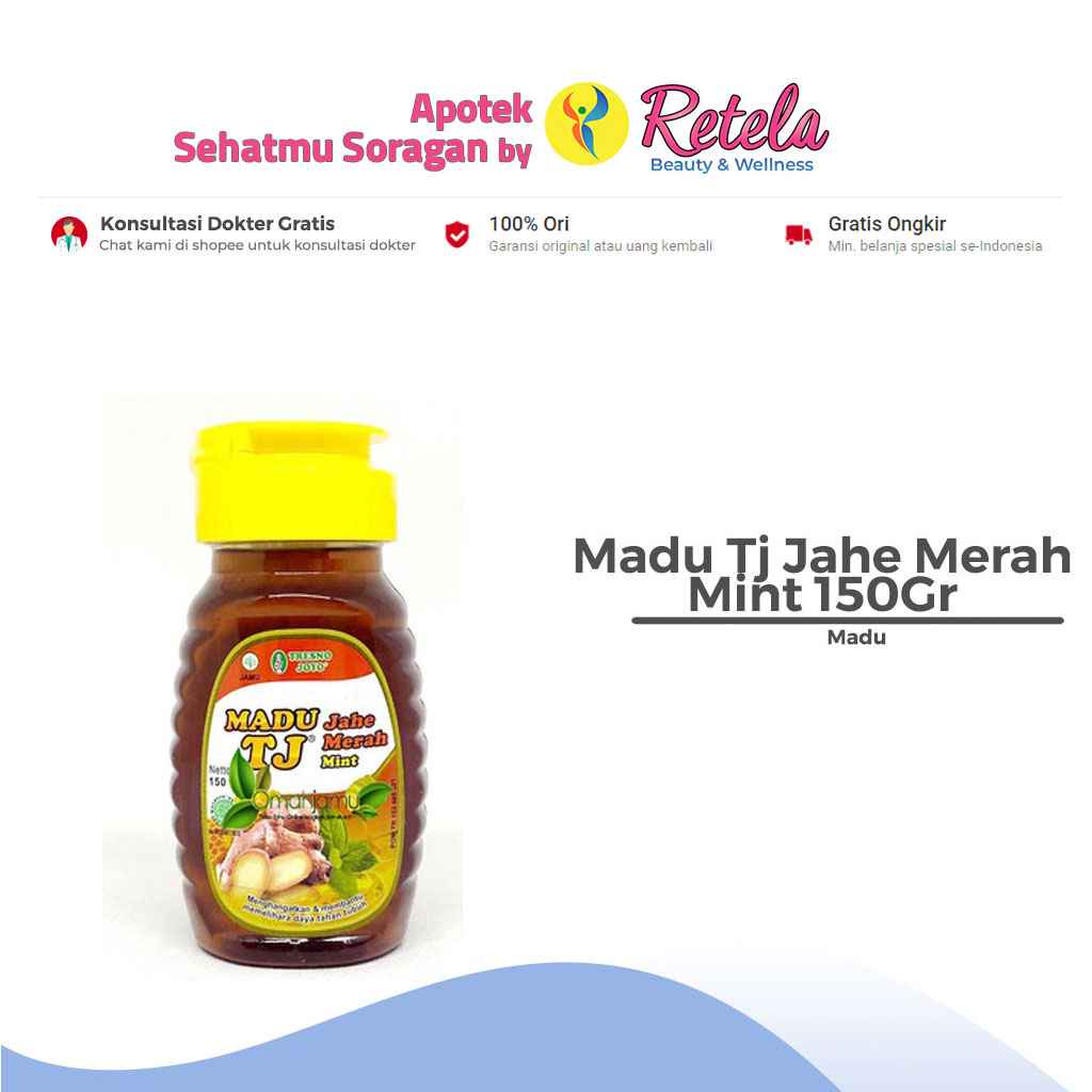 

MADU TJ JAHE MERAH MINT 150GR