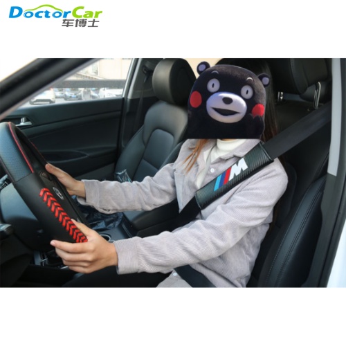 2pcs Cover Seat Belt Sarung seat belt Mobil Carbon Premium