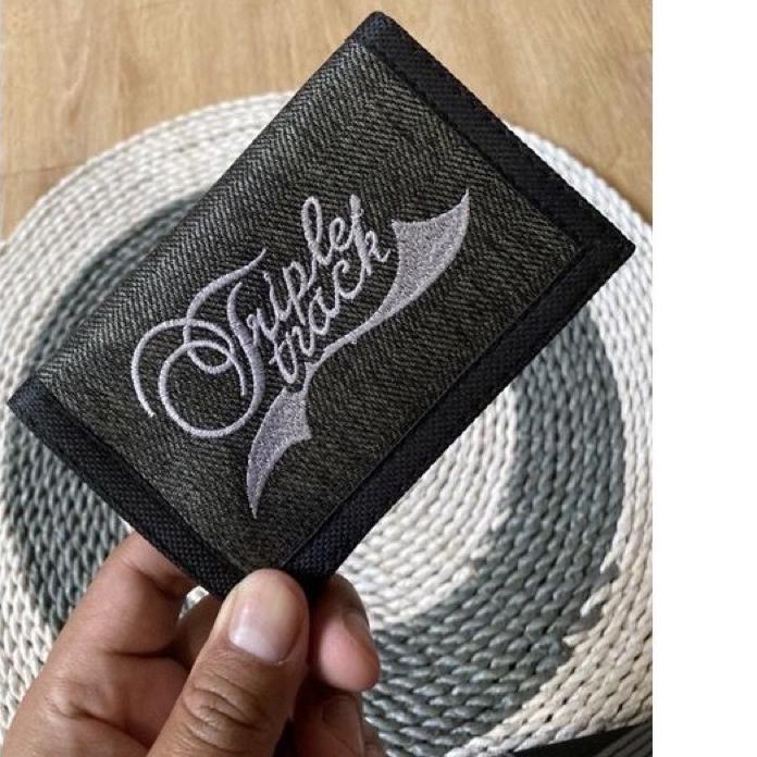Segera Dapatkan DOMPET PRIA LIPAT 3 KAIN KANVAS DOMPET PRIA LIPAT MURAH MERIAH DOMPET PRIA KAIN TRIP