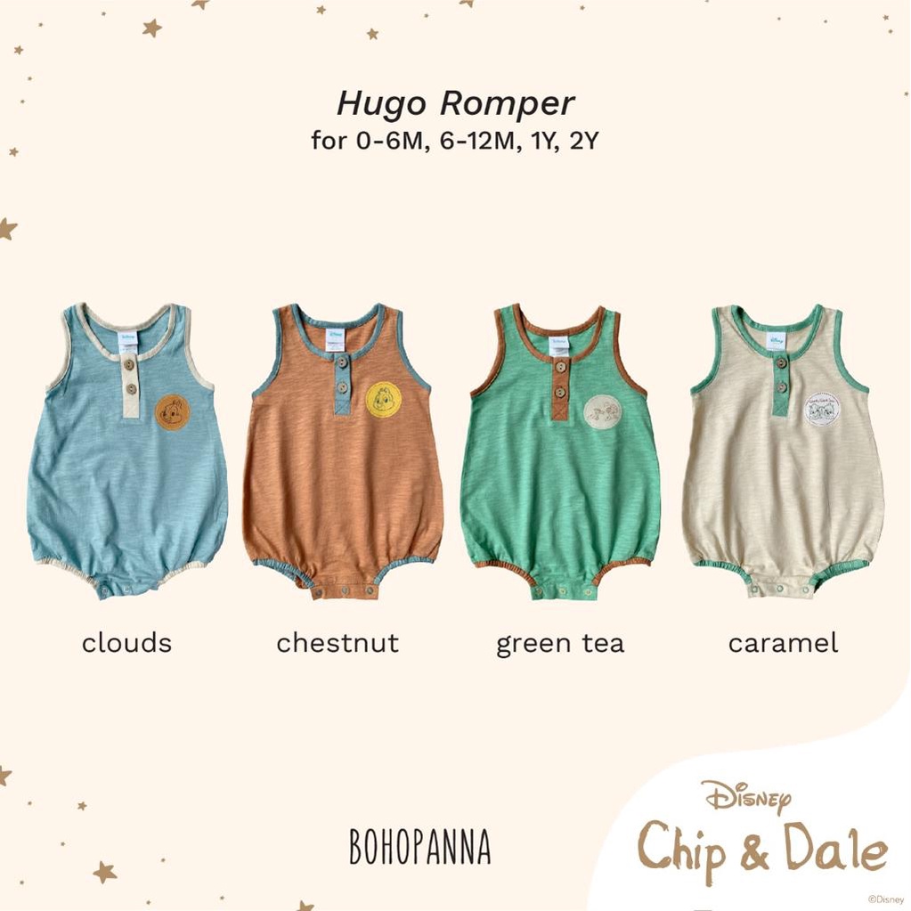 Bohopanna Hugo Romper 2 / Jumper Anak 0-2 Tahun