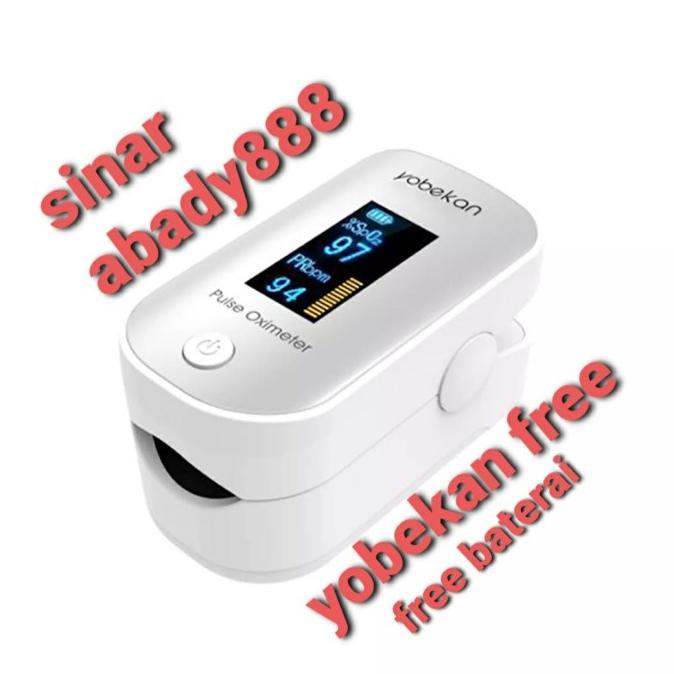 oximeter yobekan fingertip pulse spo2 alat pengukur oxigen original
