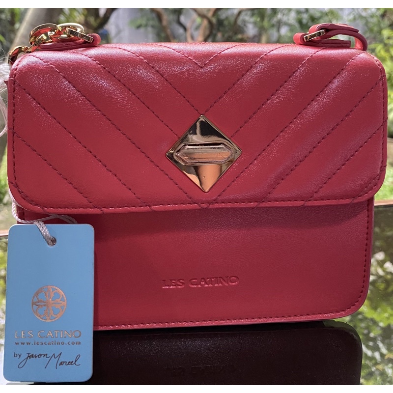 Les Catino Tas Selempang Paris Passy Quilted Flap