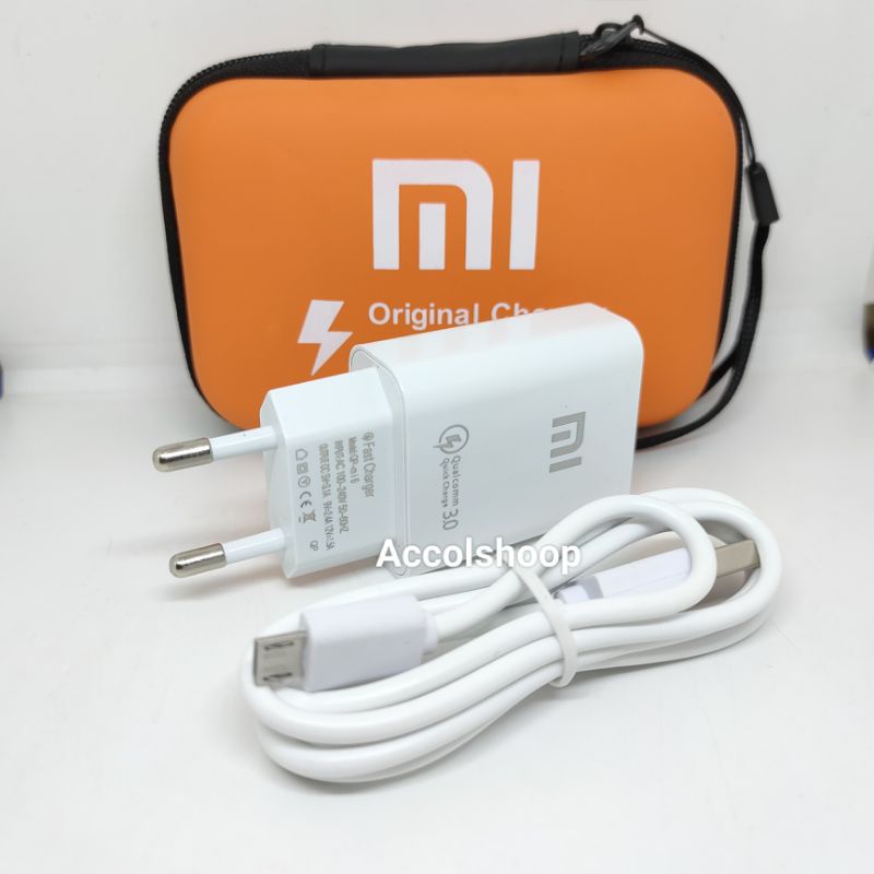 Charger Xiaomi / Original Charger Fast Charging USB Micro Plus Dompet