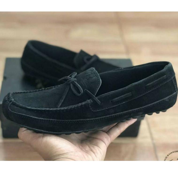 K51X JURAGAN x PEDRO BLACK Sepatu Casual Pria Kantor Kerja Loafers Fashion Kulit Syuede1Ch2 Terbaru