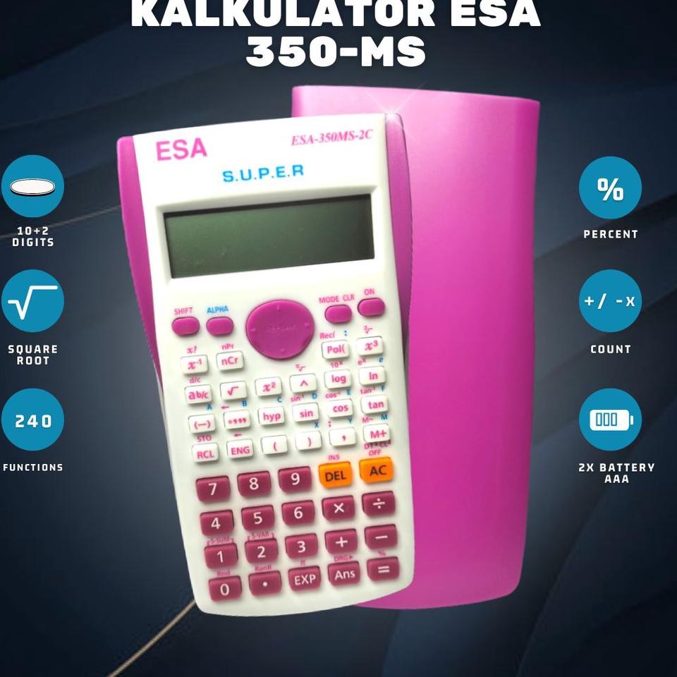 

(N-U-T✉) Tebaru!! Kalkulator Sekolah Sains Scientific Citizen Fx 350ESA / 350 ESA WARNA Untuk Pelajaran IPA FISIKA MATEMATIKA terviral