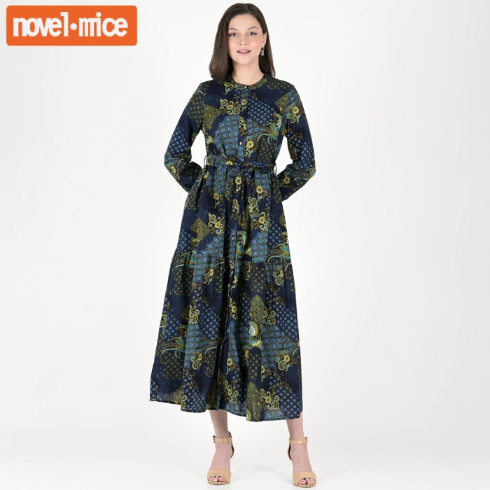 LE'ROSETZ - GAMIS BATIK CENDRAWASIH NAVY
