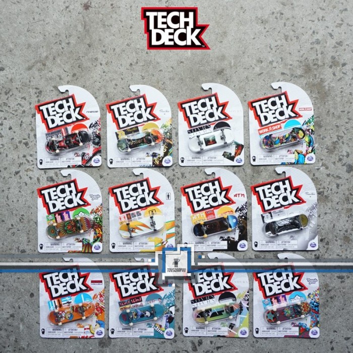 Tech Deck 96mm World Pro 2022 Single Fingerboards Techdeck Skateboard