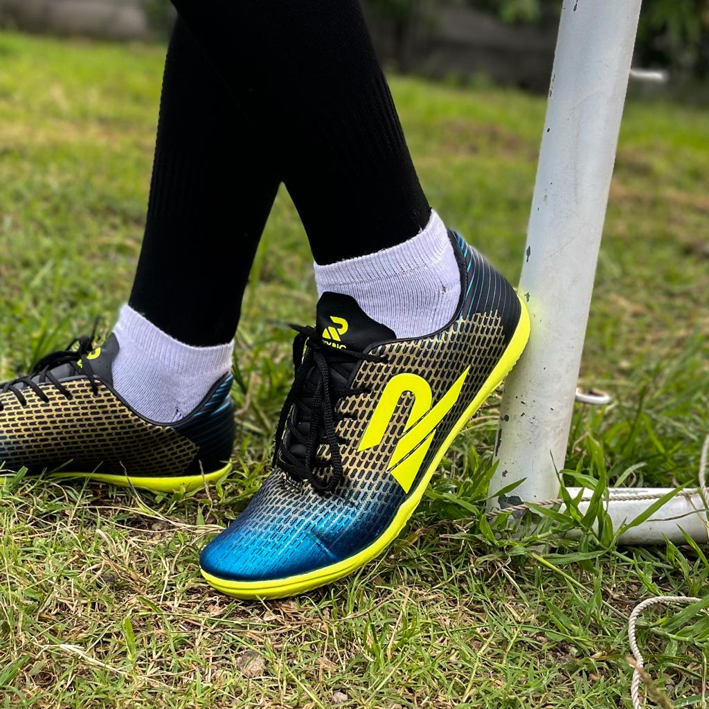 sepatu futsal pria dewasa rexbic 001 kaki lebar size 38-43 lokal original made in indonesia terbaru keren