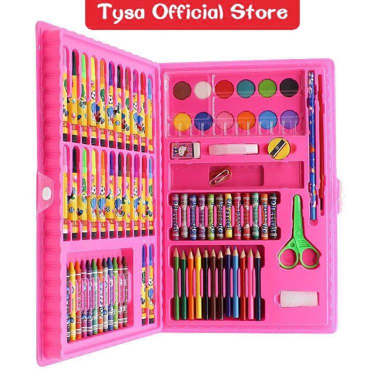 

BISA COD Crayon Mewarnai Pensil Krayon 86 Warna Alat Menggambar atau Mewarnai- Water color Pen/Pencil/Crayon