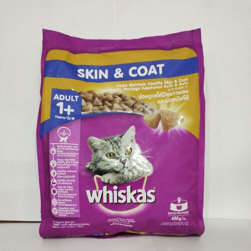 Whiskas Adult Skin &amp; Coat fresh pack 450gr