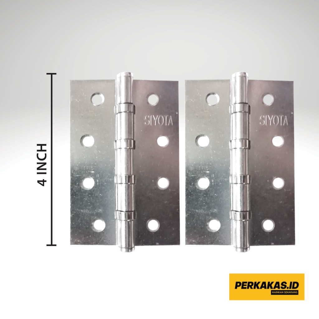Engsel Pintu Jendela Lemari Stainless Stell 3-4 Inch SIYOTA