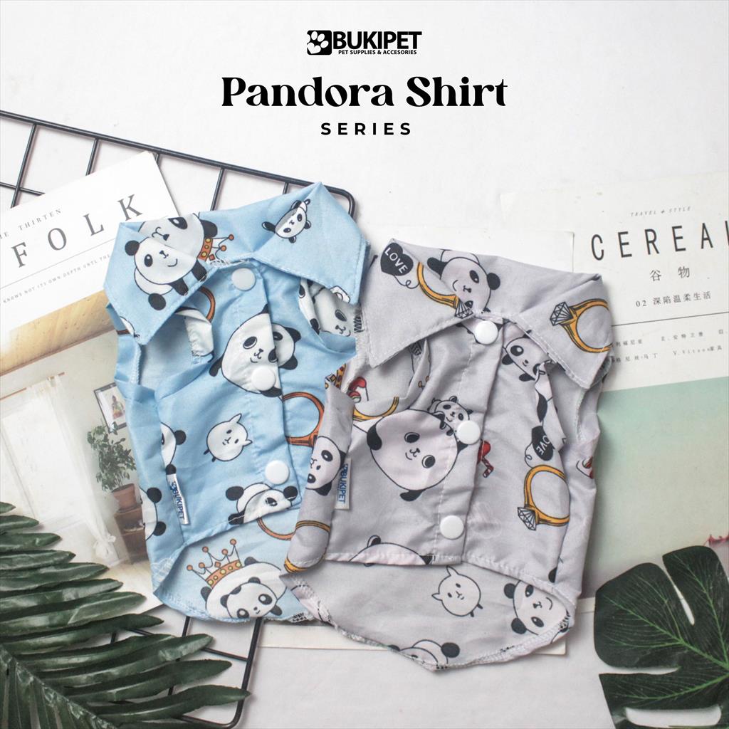 baju kucing anjing kelinci monyet lucu aksesoris hewan kecil - PANDORA SHIRT