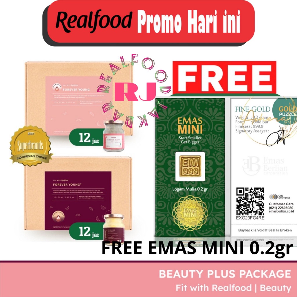 

Realfood Beauty Plus Package Free Gift